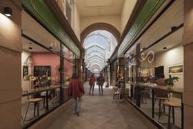 An artist's impression of how The Arcade could look once the project is complete