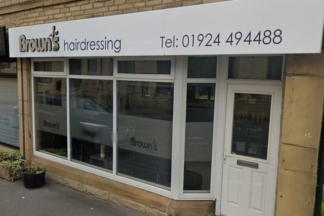 Brown's Hairdressing, Calder Road, Mirfield - 4.9/5, based on 21 reviews.
