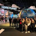 Youngsters from the 2490 (Spen Valley) Squadron enjoyed a trip to the National Space Centre in Leicester
