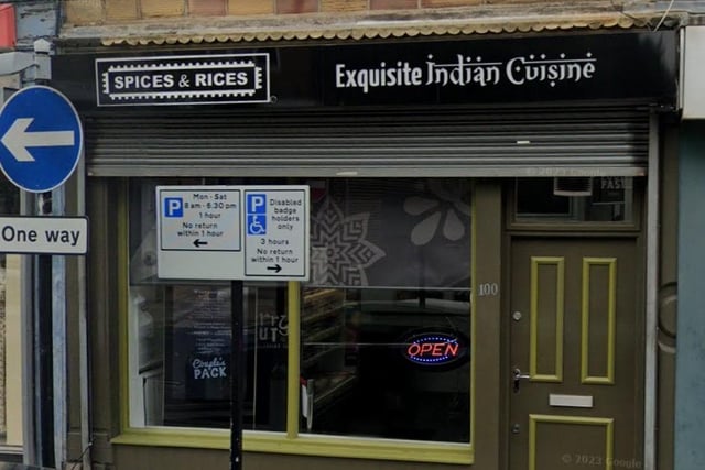 Spices and Rices, 100 Upper Commercial Street, Batley