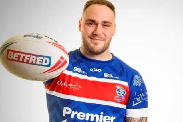 Tommy Brierley scored Dewsbury Rams' first try in their 1895 Cup tie at London Broncos.