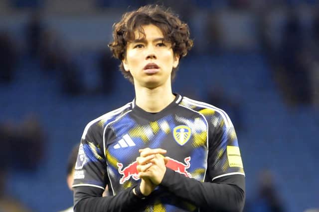 Ao Tanaka made it 2-1 for Leeds United at Derby.