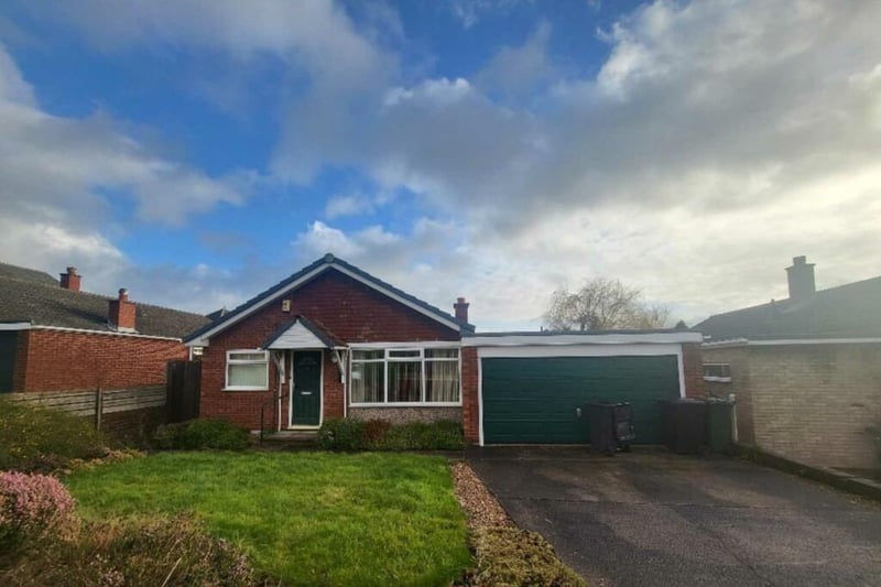 This property on Blake Hall Road, Mirfield, is on sale with Adams Estates priced at £325,000.