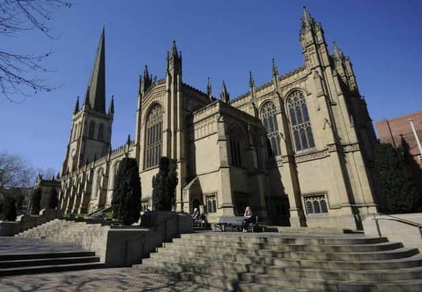 Participants will abseil down the Cathedral for charity.