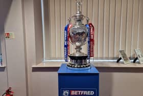 The Challenge Cup trophy