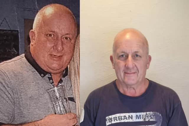 Neil Shires, from Dewsbury, started an essential weight-loss journey at Cleckheaton Slimming World after dying five times on the operating table.