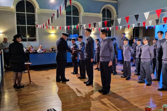 The cadets received prestigious accolades.