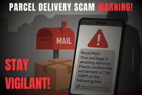 Parcel delivery scam warning: stay vigilant!