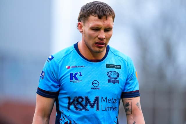 Jack Render scored a breakaway try for Batley Bulldogs in their defeat to Widnes Vikings. Picture by Olly Hassell/SWpix.com