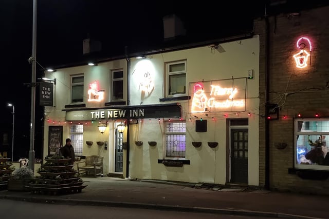 The New Inn pub is also delivering some festive cheer and spirit!