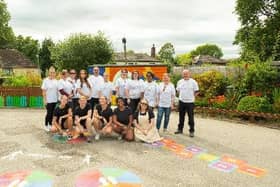 Volunteers redecorated six classrooms and playground areas at St Patrick's Primary Academy in Birstall