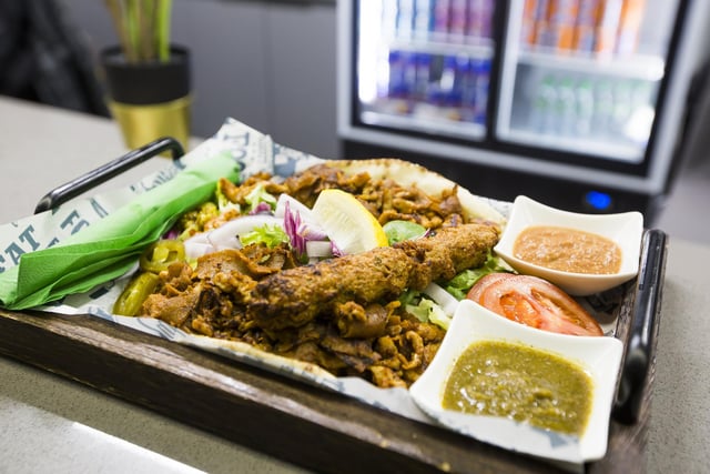 You can order a mixed kebab from the Rasoi Emporium Kitchen at the Emporium Snooker Lounge.