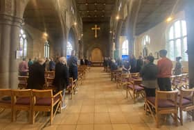 Service of Prayer and Reflection at Dewsbury Minster on Sunday, September 11.