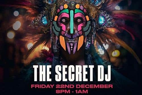 The Secret DJ is playing The Terrace on December 22