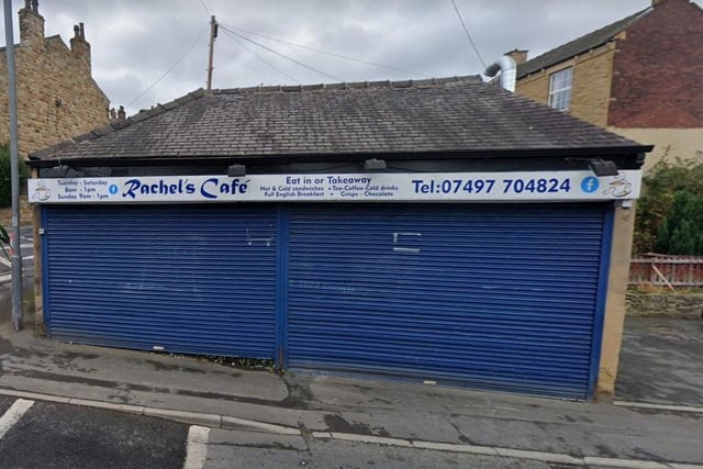 Rachel's Cafe on Crackenedge Lane, Dewsbury, has a 4.8 star rating and 64 reviews.
