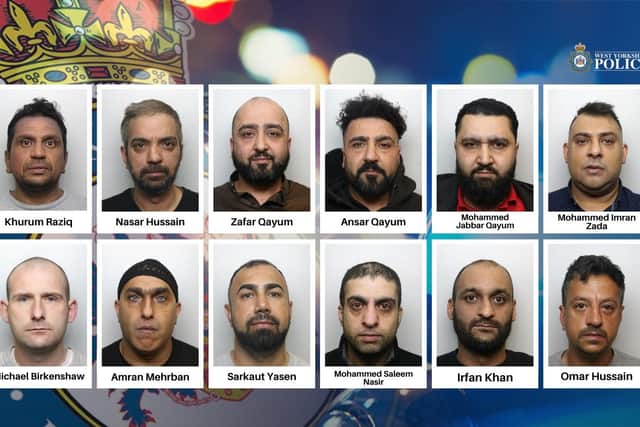 Some of the men jailed