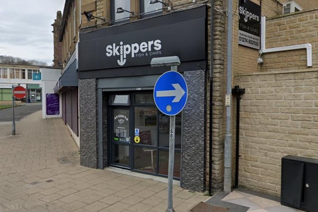 5. Skippers, Market Street, Cleckheaton - 4.7/5 (based on 76 Google reviews)