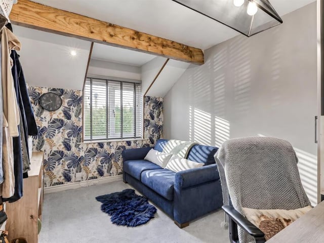 The third bedroom is currently used as a home office.