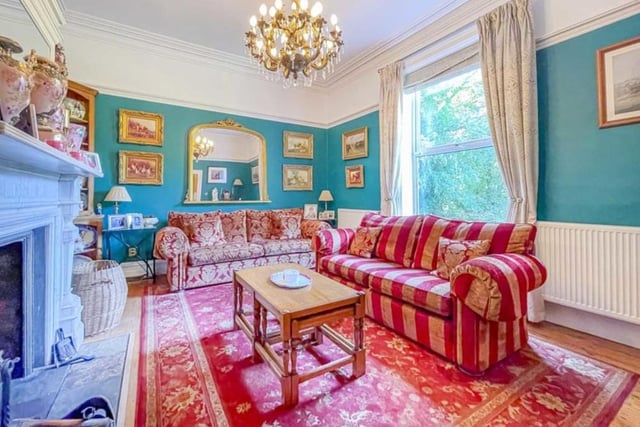 The property benefits from four spacious reception rooms.
