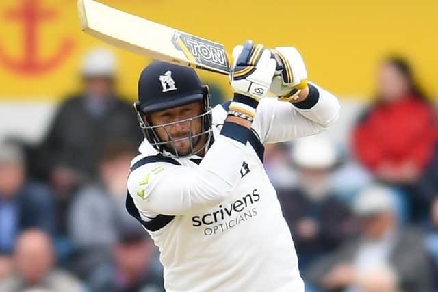 Tim Bresnan contributed 44 runs as Hartshead Moor beat Northowram Fields to go back to the top of their table. (Photo by Will Palmer/SWpix.com)