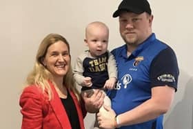 Batley and Spen MP Kim Leadbeater has urged people to support Alex Walmsley, a local dad from Heckondwike, who is tackling the Leeds 10K to raise money for a charity very close to his heart.