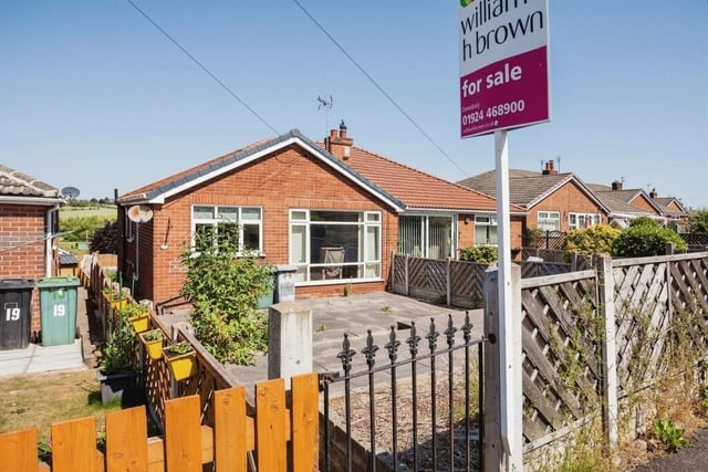 This bungalow on Chidswell Lane, Dewsbury is available on Rightmove for £250,000.
