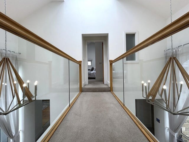 The galleried landing.