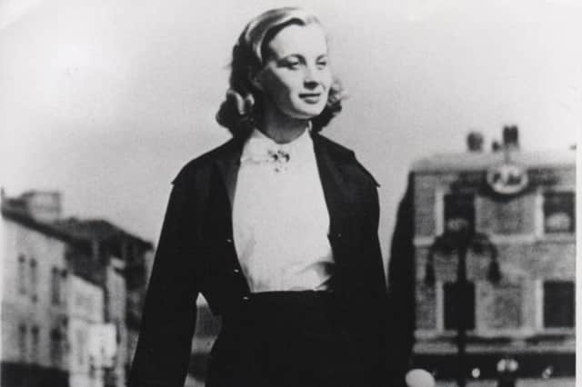 STAR QUALITY: This picture of film star Mai Zetterling was taken on Longcausewy while she was appearing at the Empire Theatre in Dewsbury.
