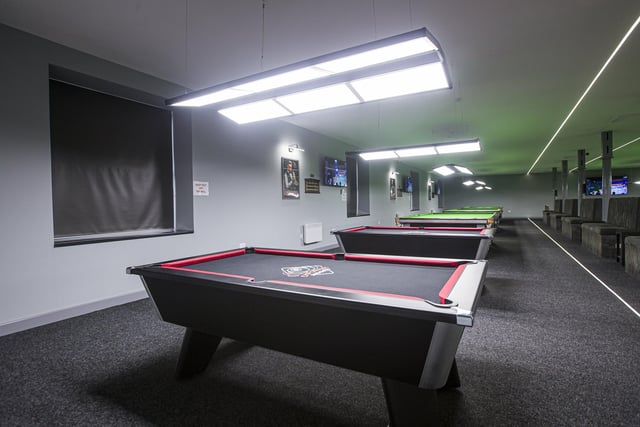 Emporium Snooker Lounge also has four pool tables.
