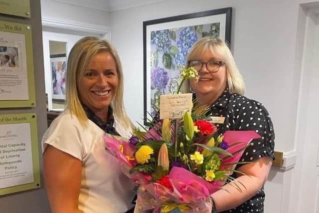 Keri Young, a care home administrator at Spen Court in Heckmondwike, has received a prestigious Service Award in celebration of working at Barchester Healthcare for 15 years.