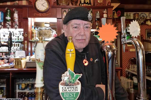 Tim Wood, landlord at the Old Colonial in Mirfield, who helped to organise the town's Remembrance Parade.