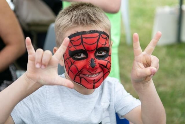 6. Jack Page enjoying the celebrations at Crowlees Junior School's fun day.