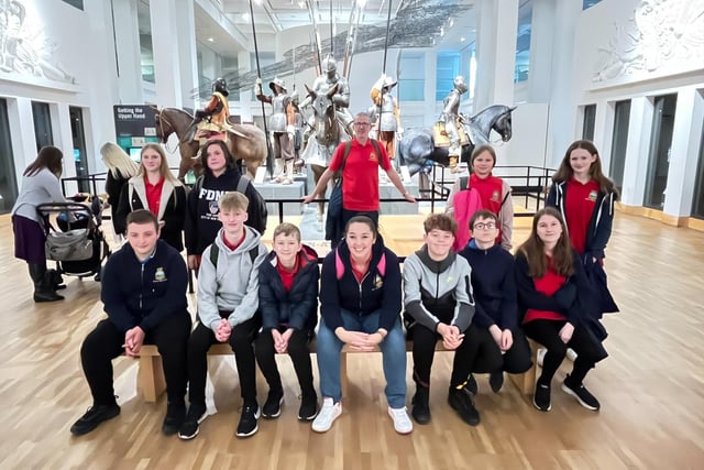 The air cadets enjoyed a trip to the Royal Armouries Museum in Leeds