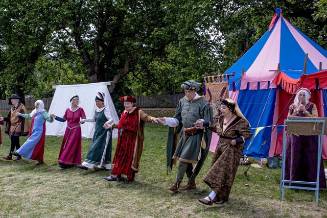 Medieval re-enactment by Nigel Booth.