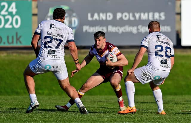 Batley Bulldogs defeated Toulouse 17-16 at Mount Pleasant