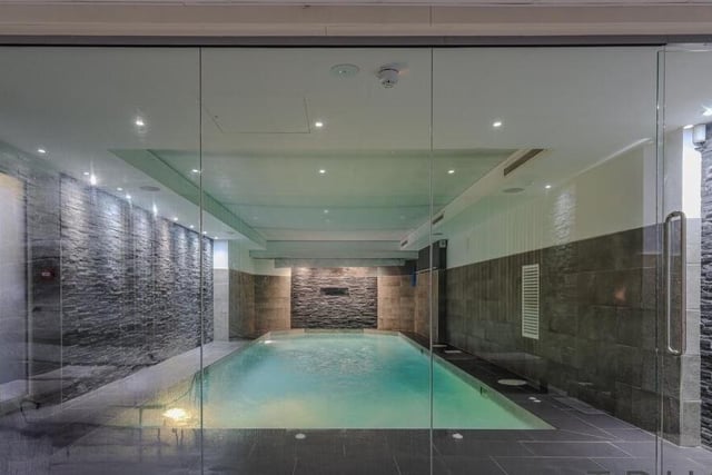 The stunning hydrotherapy swimming pool with the property can be used to generate additional income if desired.
