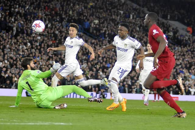 Luis Sinisterra brought the biggest cheer of the night with a well taken goal for Leeds United.