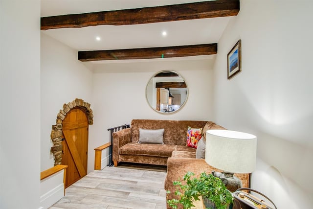 A quirky seating area in the three bedroom property.