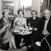 
Nostalgia with Margaret Watson

The picture shows the guests of honour at the opening of the Whistler in 1959. Pictured, left to right, are Mrs Harriet Hulme, wife of the chief constable, the Mayoress, Mrs Gertie Hill, Councillor Mrs Alice Cockcroft, and Alderman Sugden. The picture was kindly loaned by the Evers family.
pl pic nost john whelan
Opening of The Whistler 1959.
Harriet Hulme, wife of chief constable. Alice Cockroft, Gertie Hill and Alderman (cant remember his name)