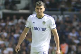 Marc Roca scored his first goal for Leeds United in the 5-2 defeat at Brentford.