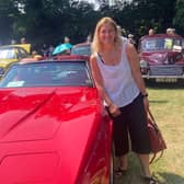 Batley and Spen MP Kim Leadbeater joined car aficionados for a classic car rally at Oakwell Hall and Country Park in Birstall