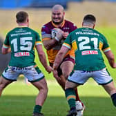 Club captain James Brown made his first competitive appearance of 2024 for Batley Bulldogs in the 36-0 victory at Hunslet on Sunday. (Photo credit: Paul Butterfield)