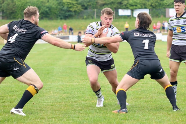 10. Action from Dewsbury Rams' 30-6 win in Cornwall