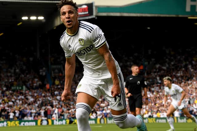 Rodrigo scored twice in Leeds United's draw with Southampton.