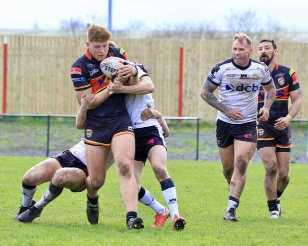 Dewsbury Rams are back at FLAIR Stadium on Saturday against Toulouse. Photo by Thomas Fynn.