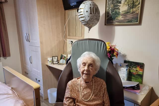 Margaret Butterworth celebrates her 100th birthday on Wednesday, January 11.