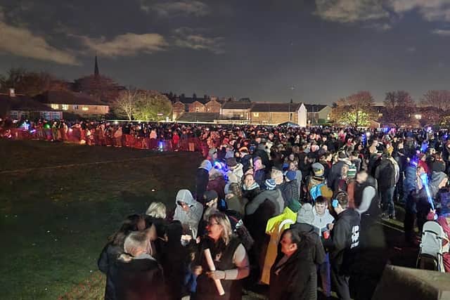 Over 3,000 people attended Scholes' bonfire and firework display last year. 2023's event is promised to be "bigger and better."