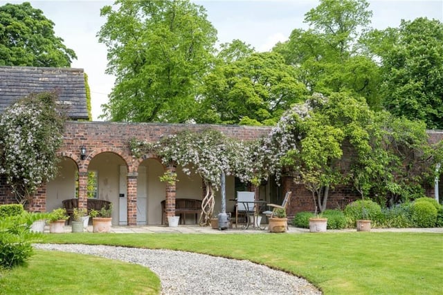 Spen Hall, on Spen Lane, is currently available on Rightmove for £975,000.