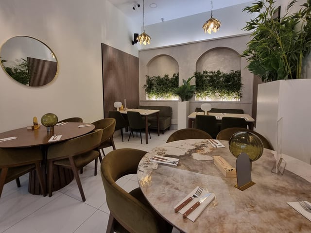 The restaurant, at 9-10 Alfreds Way, has been converted from two shops into one and sits a cosy 25 people, whilst customers can also place takeaway orders.