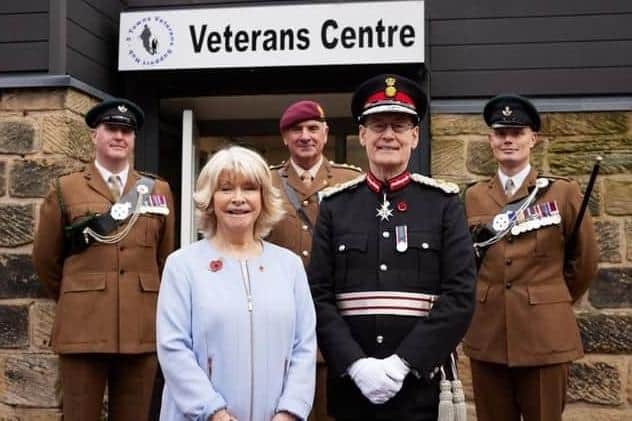 The Leader of Wakefield Council, Coun Denise Jeffery, opened the 5 Town Veterans hub in Featherstone in October 2022.